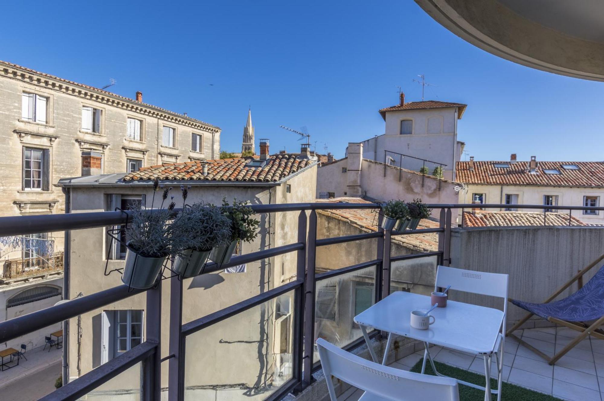 Terrasse en ville - Premiere conciergerie Montpellier Exterior foto
