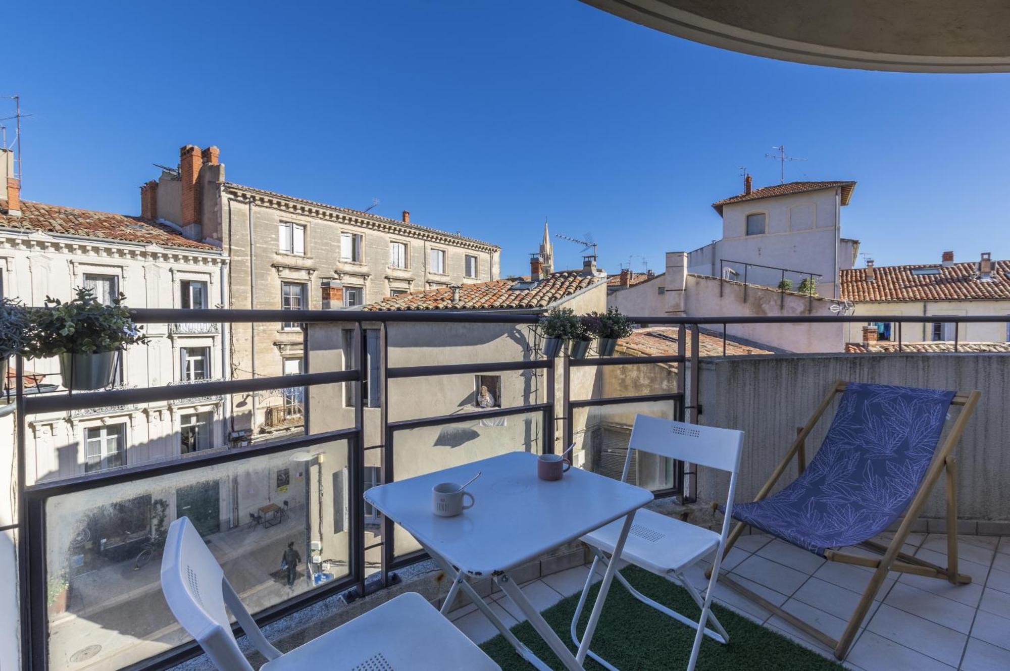 Terrasse en ville - Premiere conciergerie Montpellier Exterior foto